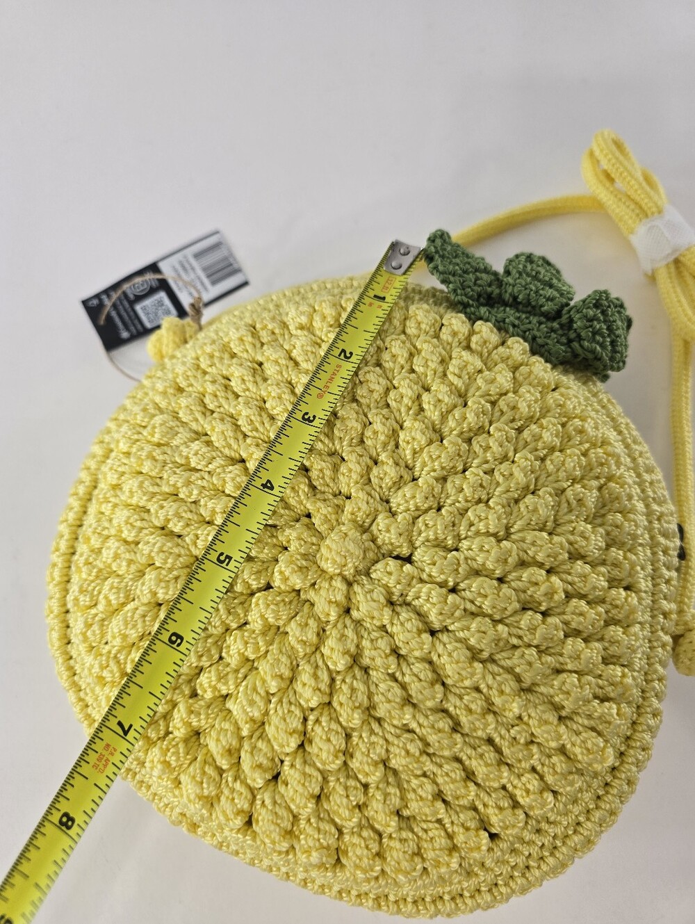 The Sak Kenna Pineapple Crossbody Long Shoulder Knit Bag Summer NWT Kitsch Purse - Picture 13 of 13